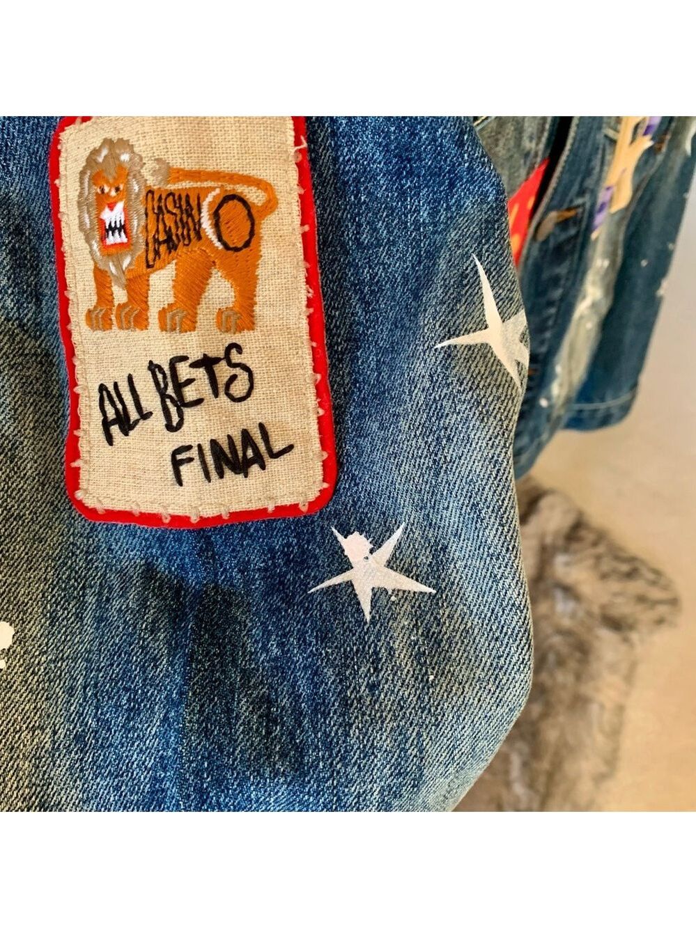 STRIVER’S ROW Denim Boxing Jacket - Picture 4 of 6